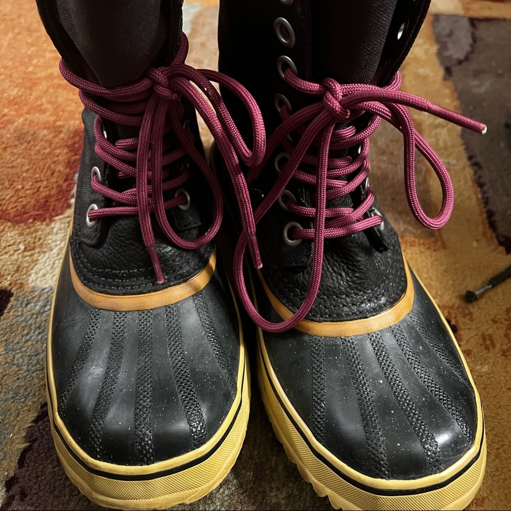 Sorel boots. Like new, worn only a few times. Waterproof, warm and comfortable